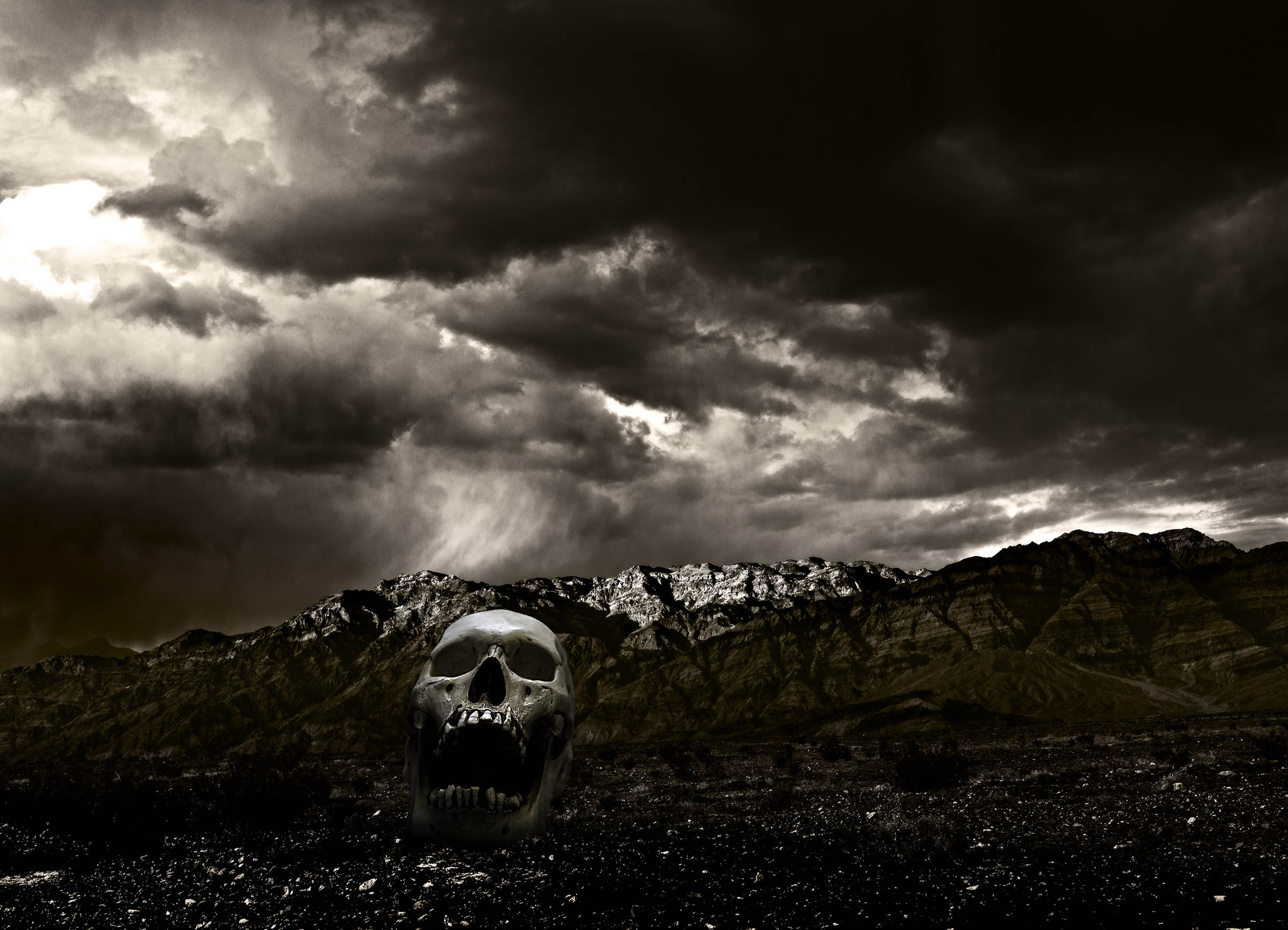 Portrait of a Thirsty Man, Death Valley