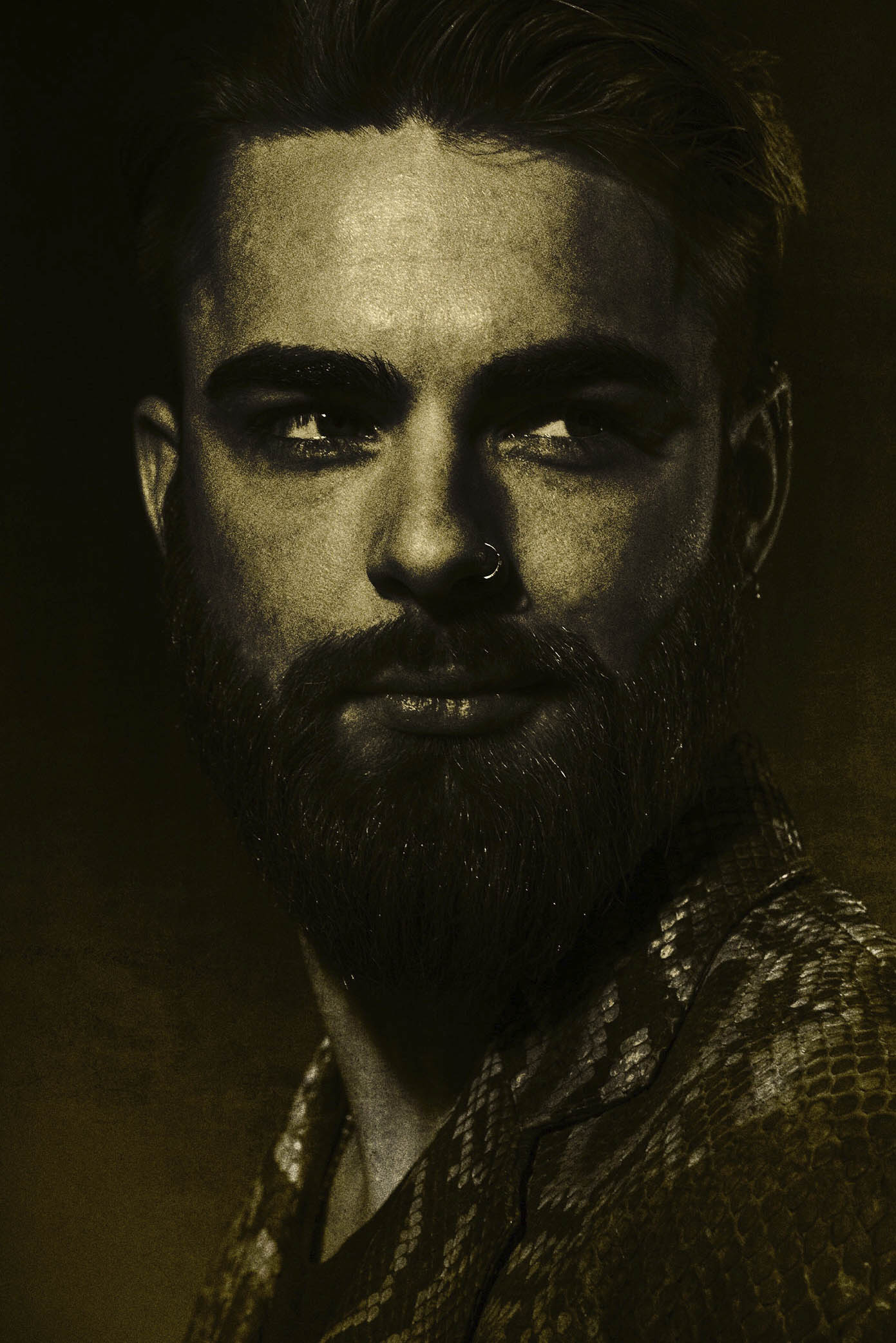 Bass Guitar Player, NYC Band Portrait