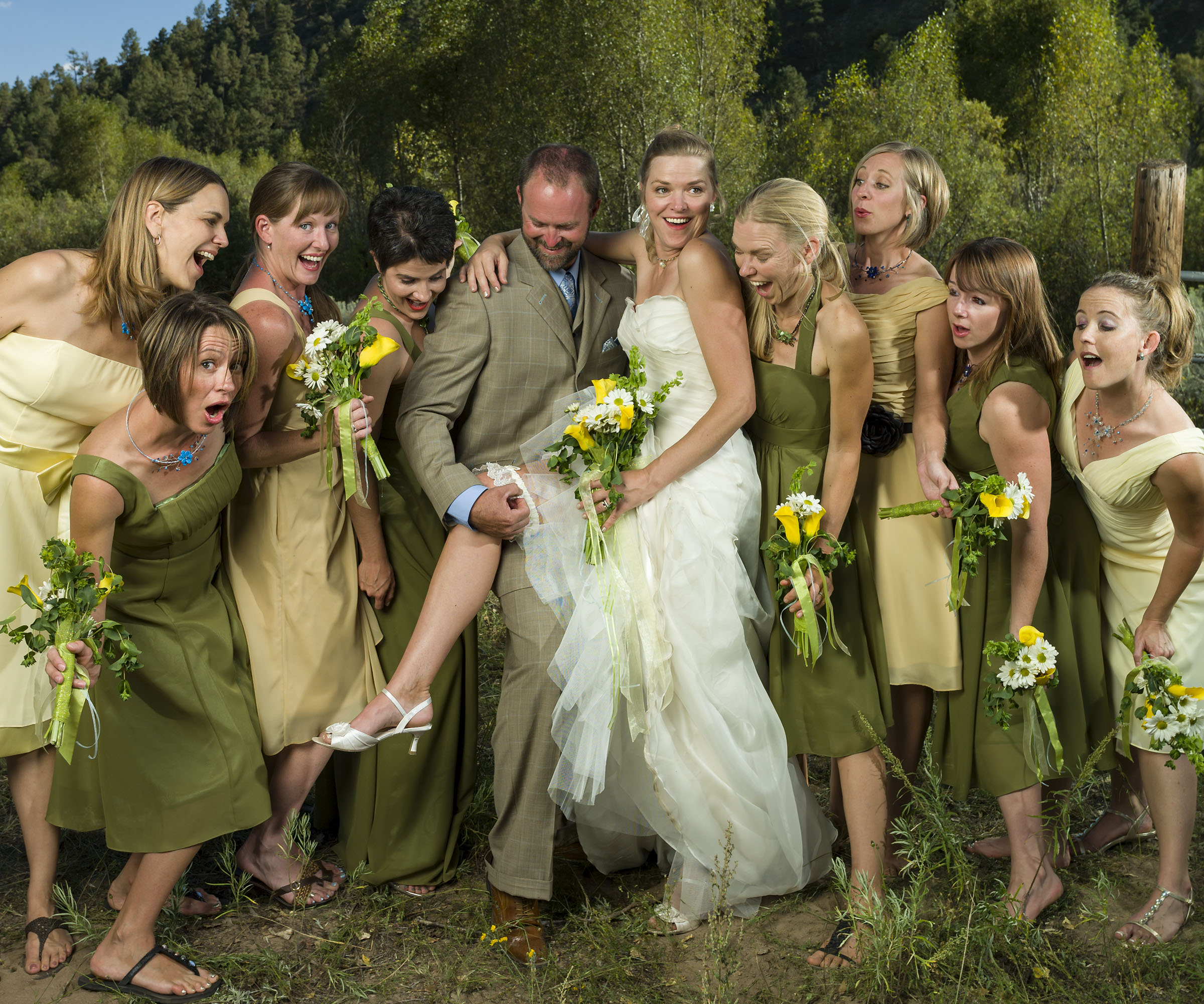 Teresa and Dave Little Toad Wedding, Gila National Forest, Wick Beavers NYC Portrait Photographer