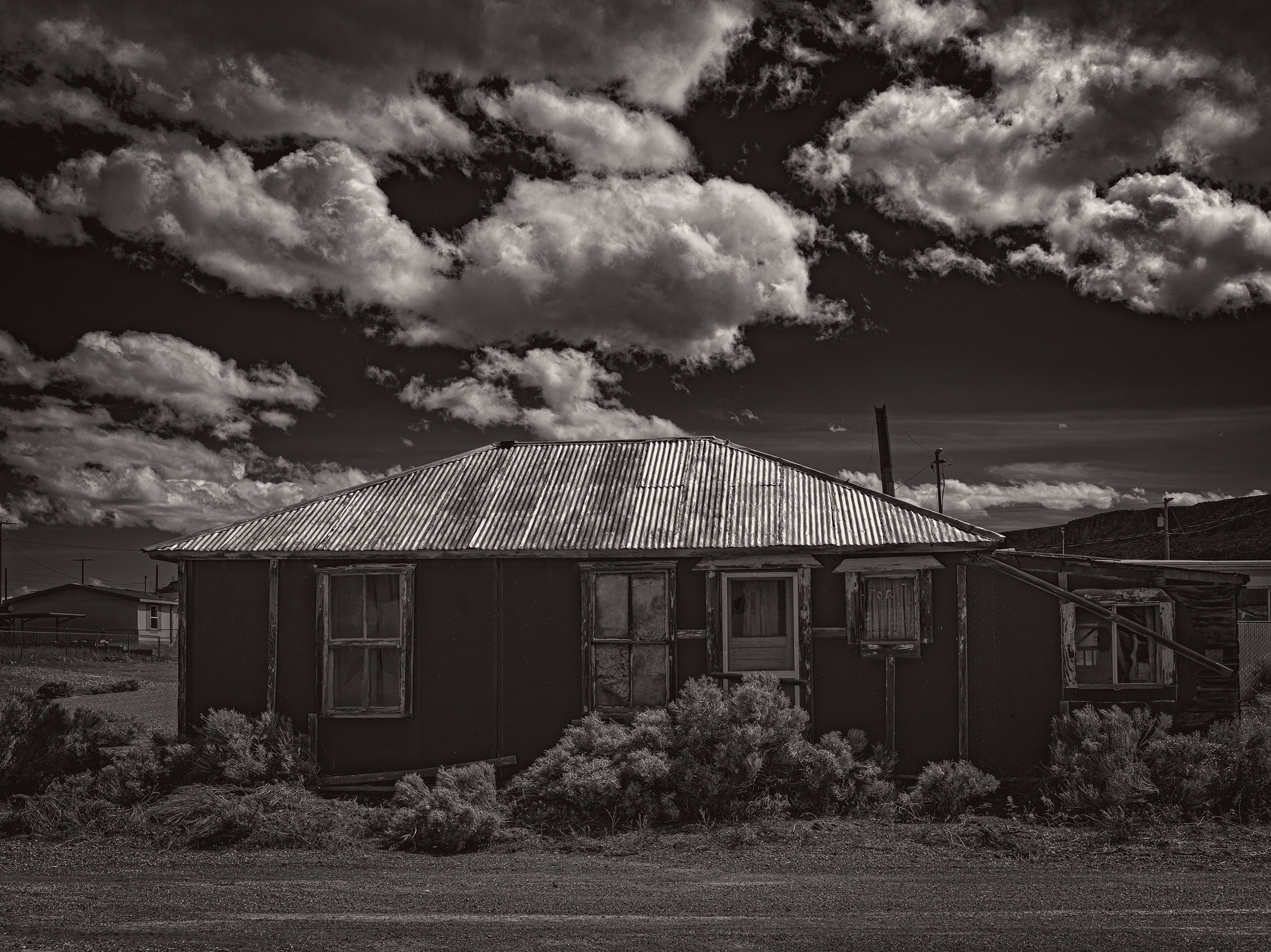 Town gone Bust abandoned House Photogenic Landscape Photography by award winning Fine art Photographer Wick Beavers NYC LA