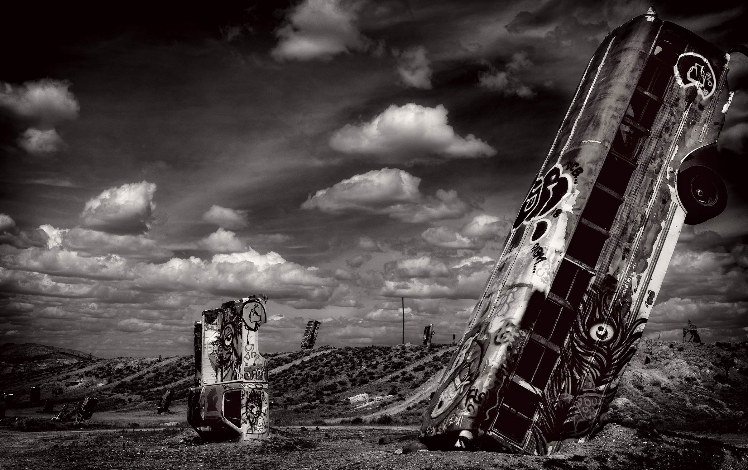 Wick Beavers best Fine art Photographer Car Farm Goldfield Wick Beavers NYC